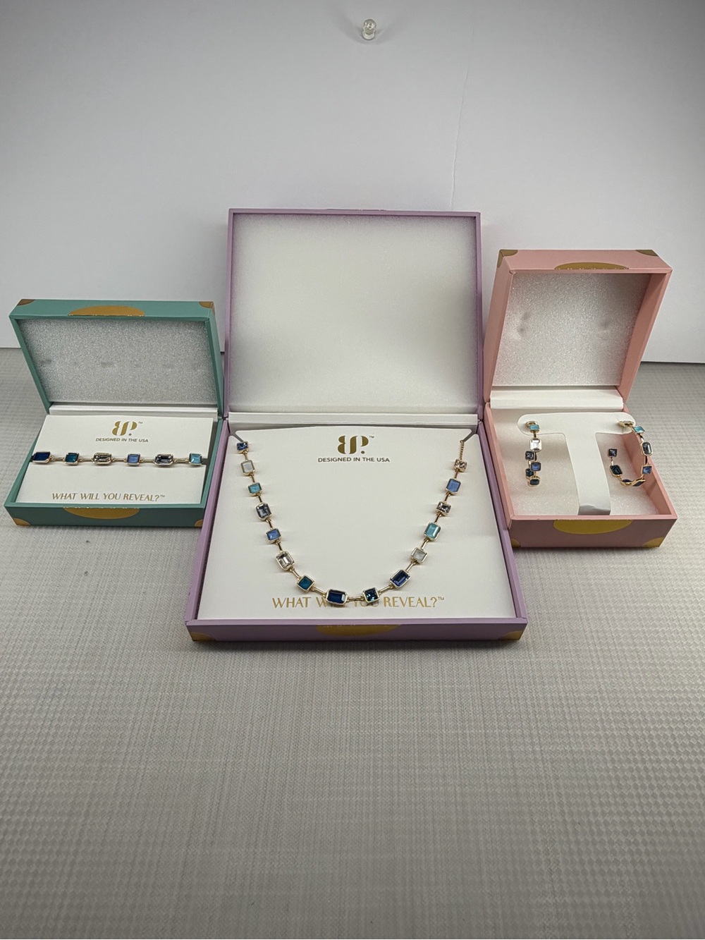 Bomb Party jewel candy Maldives Mirage Set Gold Plating